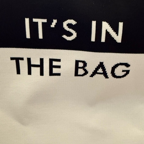 NWT Colorblock Knit Tote Bag - kate spade new york x Target White/Black - Picture 10 of 15